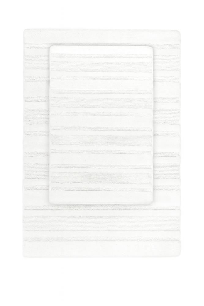2-Piece Bath Mat Set – 100% Cotton