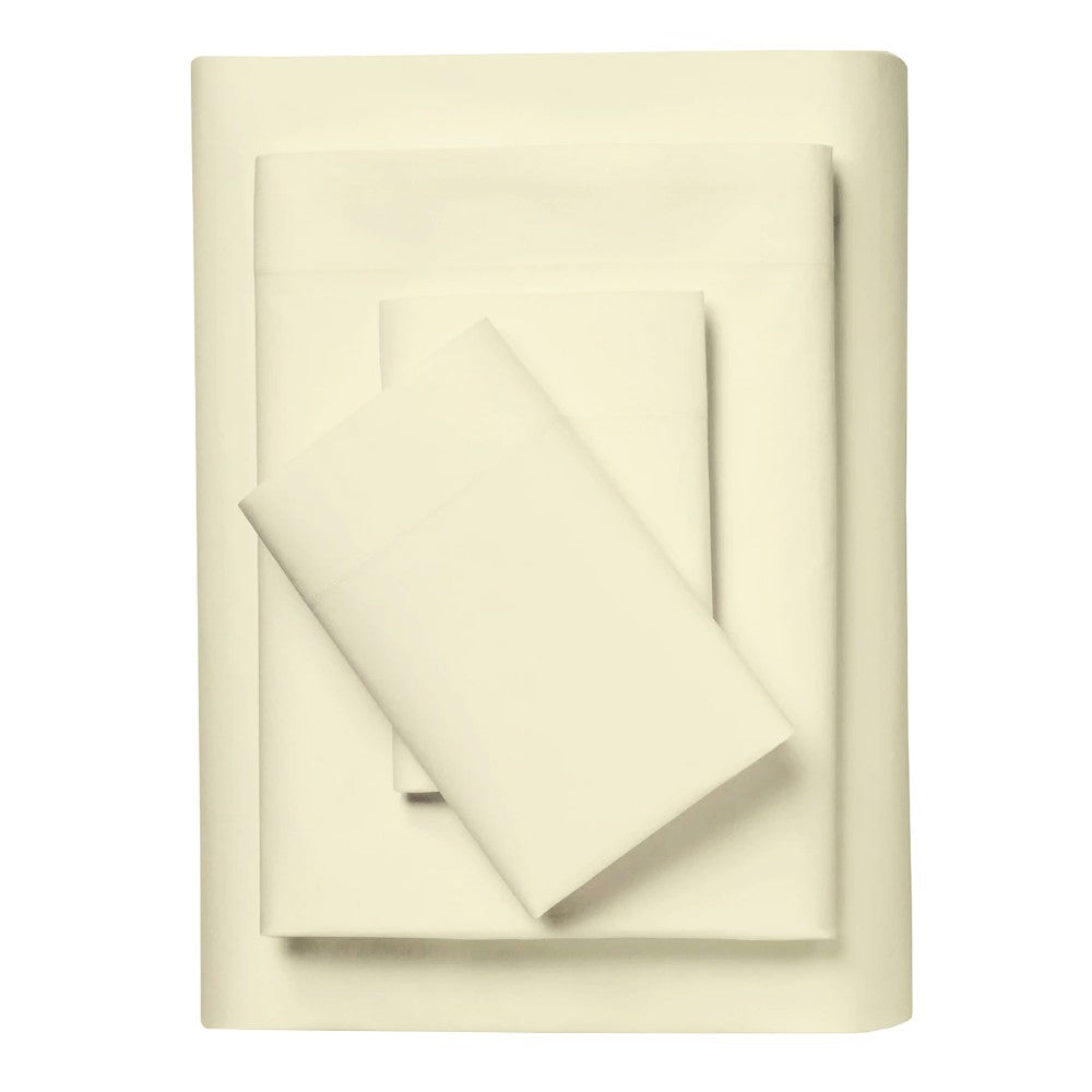4-Piece 100% Certified Organic Cotton Sheet Set – 500 TC
