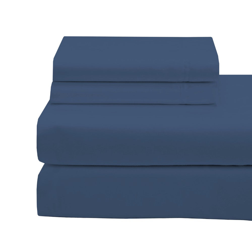 4-Piece 100% Certified Organic Cotton Sheet Set – 500 TC