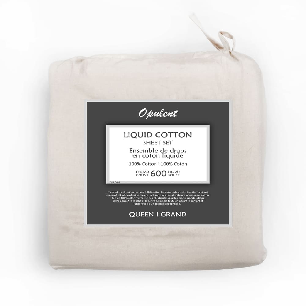 TC-600 Liquid Cotton Sheet Set