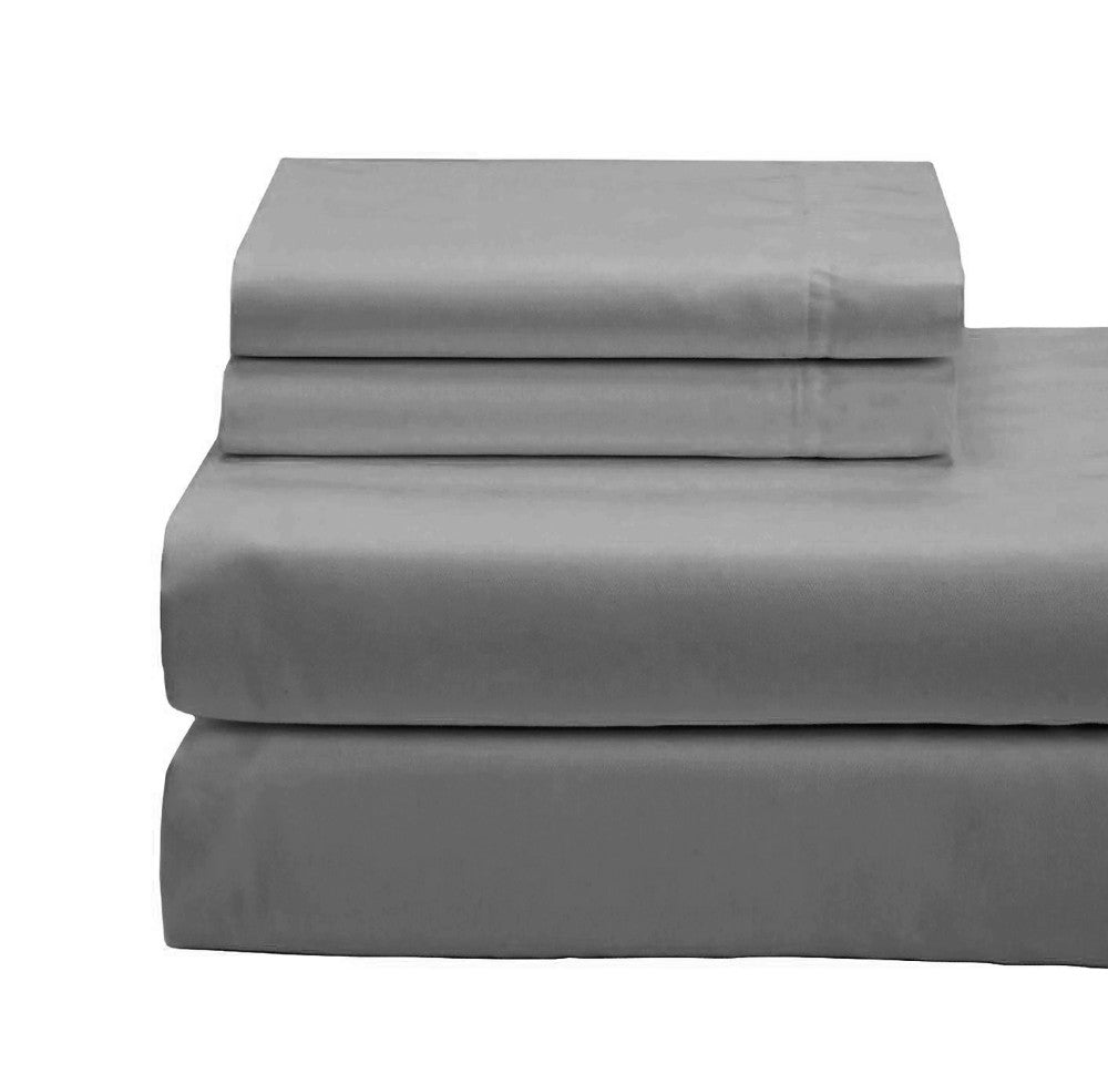 4-Piece 100% Certified Organic Cotton Sheet Set – 500 TC