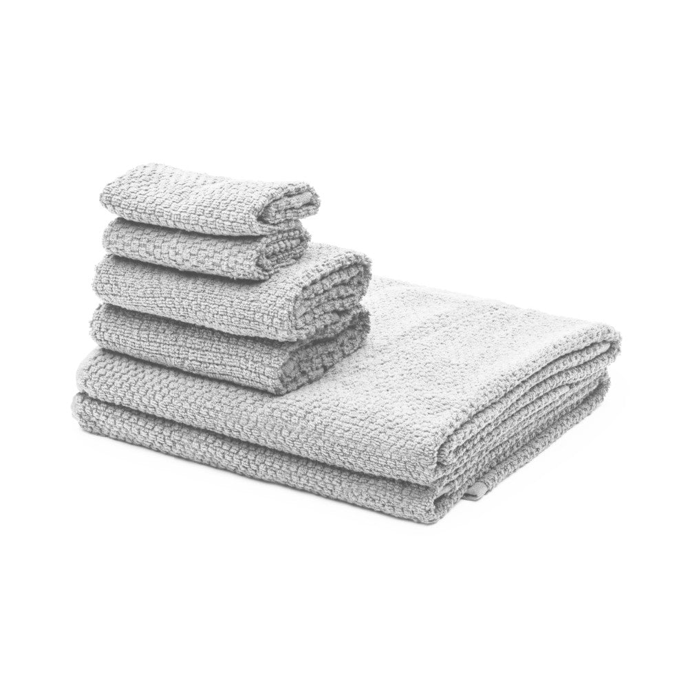 6-Piece Towel Set – 100% Zero Twist Cotton