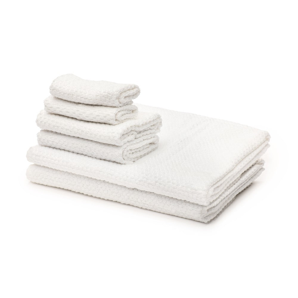 6-Piece Towel Set – 100% Zero Twist Cotton