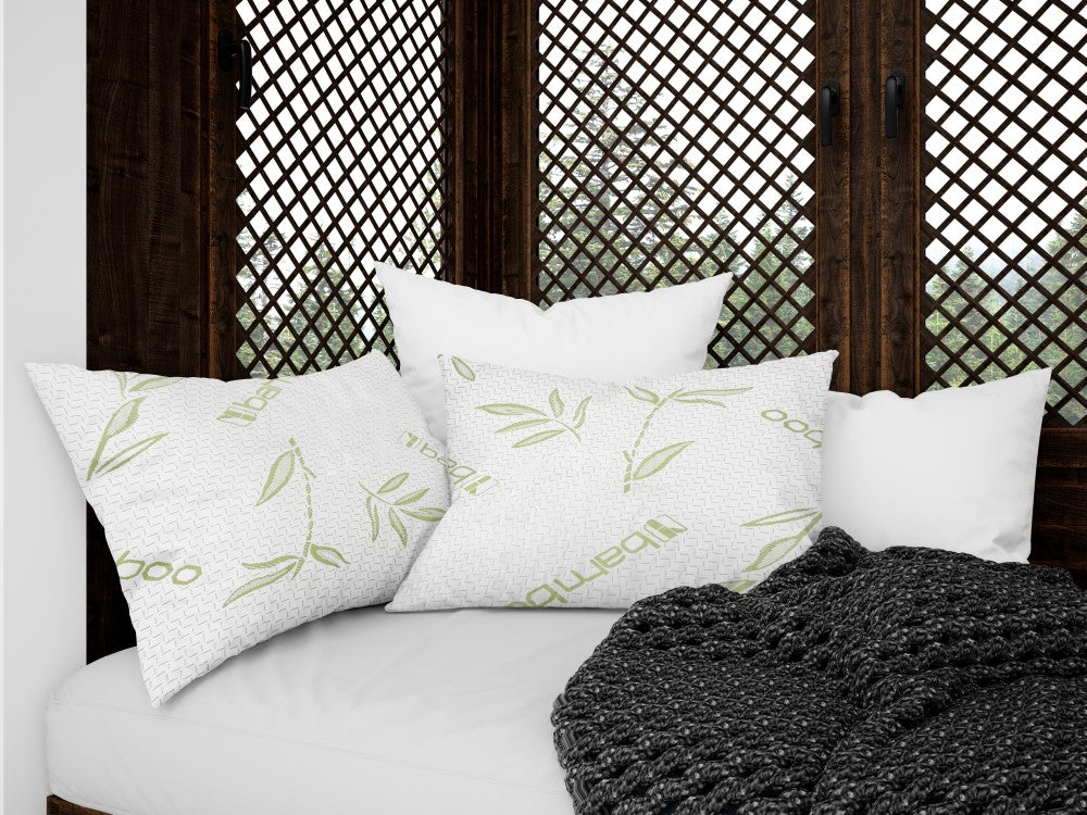 100% Cotton cover, Microfiber Gel fill