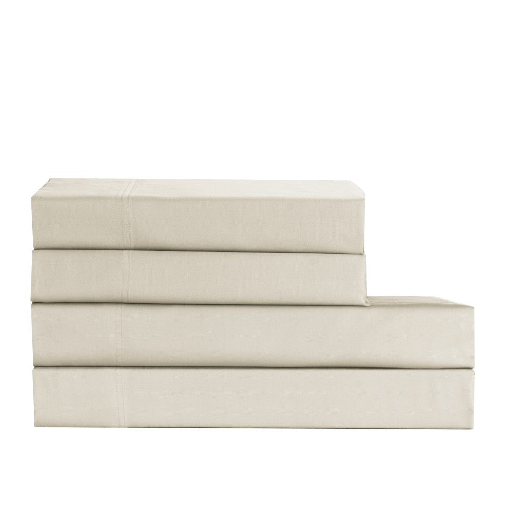 4-Piece 100% Pima Cotton Sheet Set – 500 TC