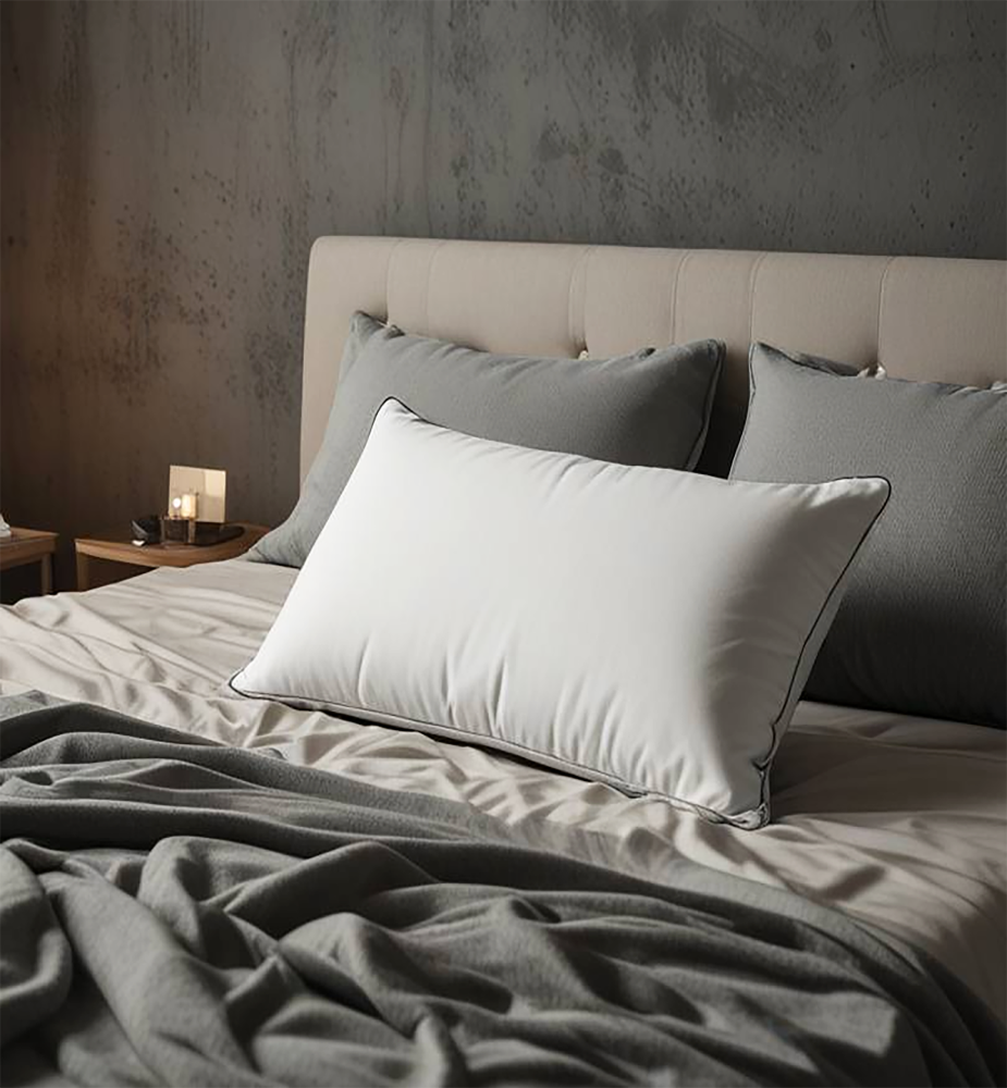 Piping Pillow – 300 TC 100% Cotton