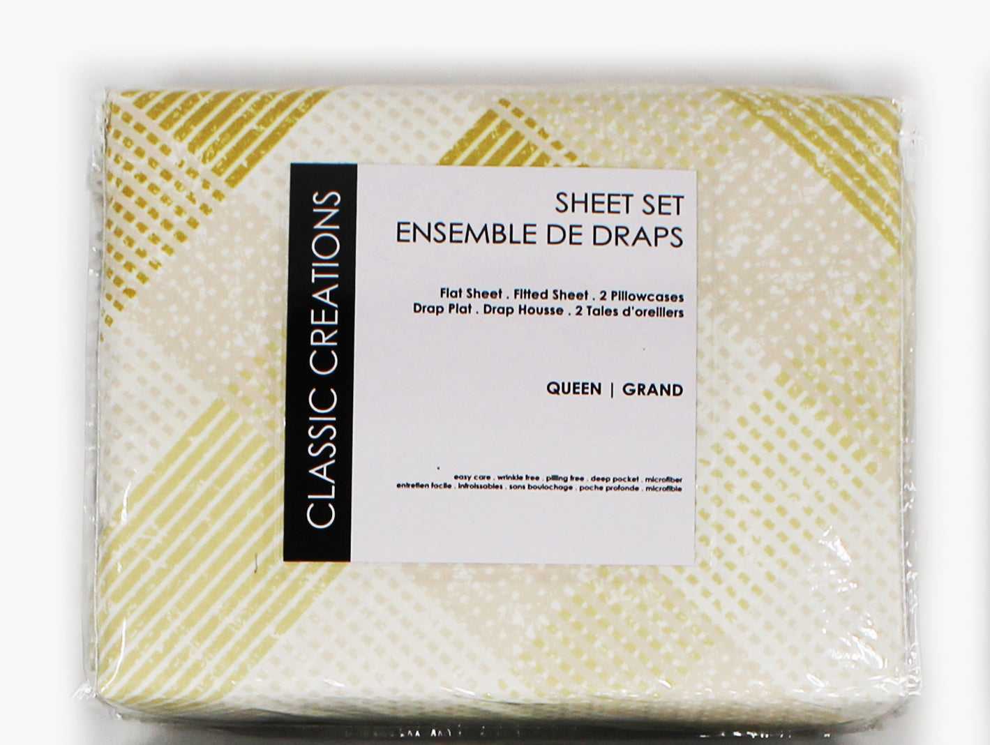 Classic Creation Microfiber 80 GSM Printed Sheet Set