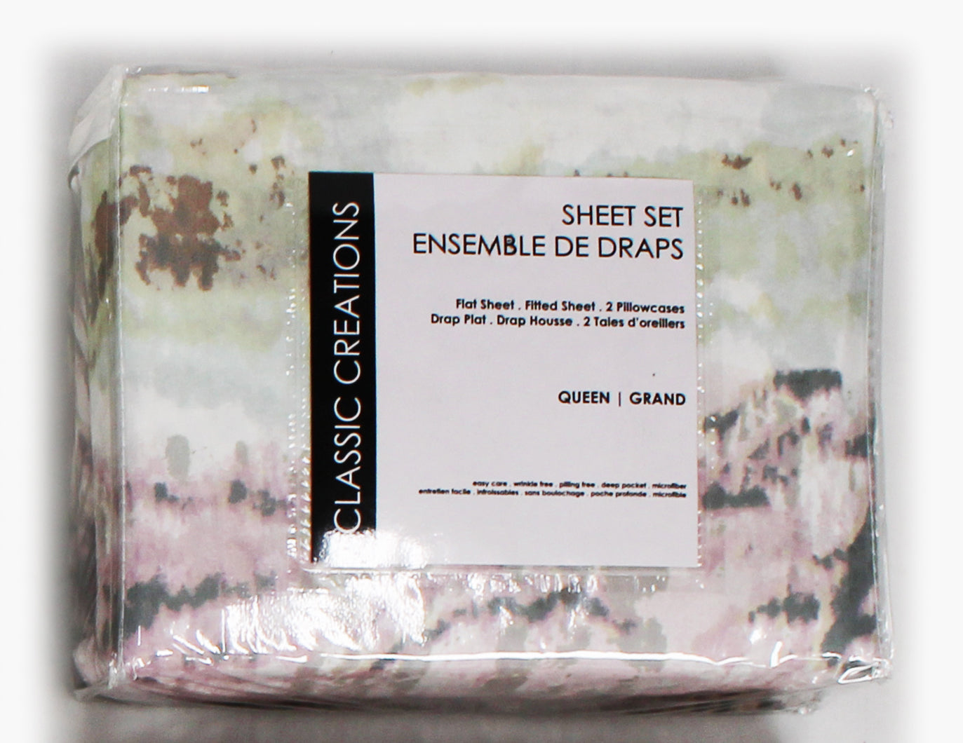 Classic Creation Microfiber 80 GSM Printed Sheet Set