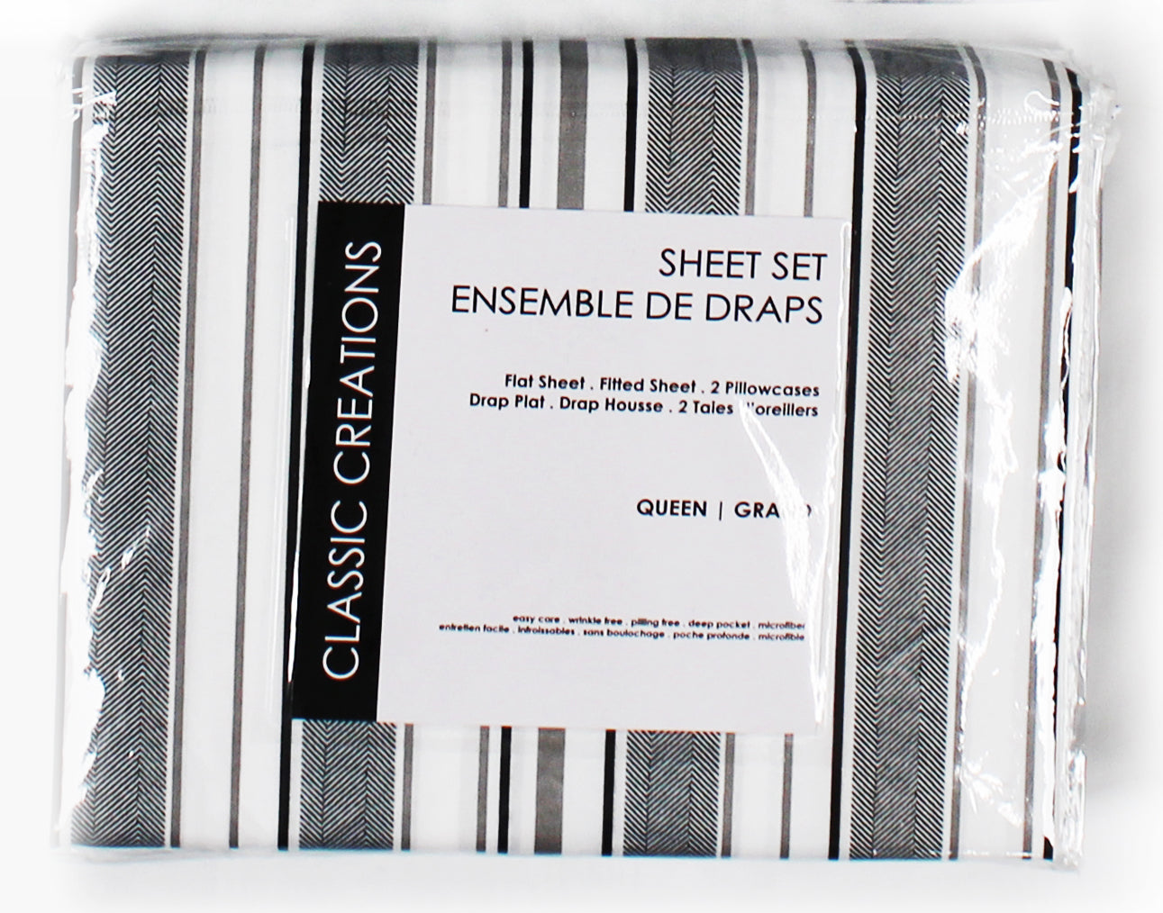 Classic Creation Microfiber 80 GSM Printed Sheet Set