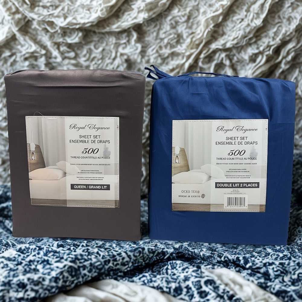 TC-500 Combed Cotton Sheet Set [Drawstring]