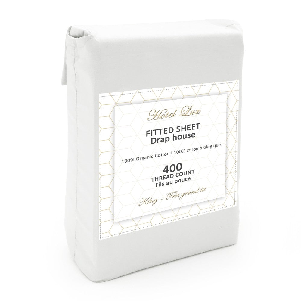 TC-400 100% Organic Cotton Flat Sheet