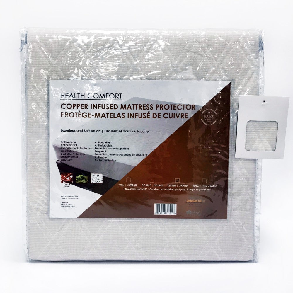 Copper Infused Mattress Protector