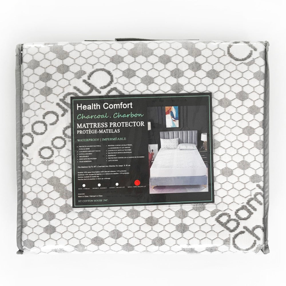 Charcoal Infused Mattress Protector