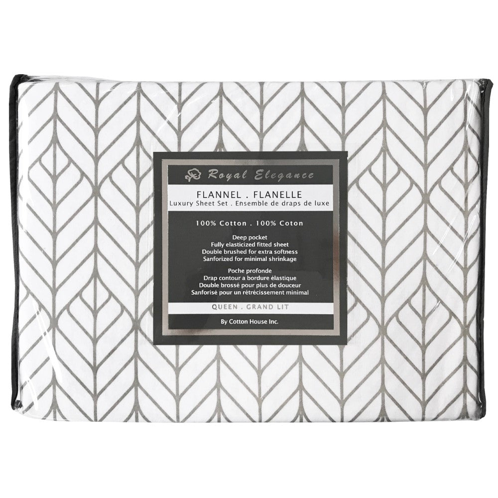 Flannel Sheet Set Printed