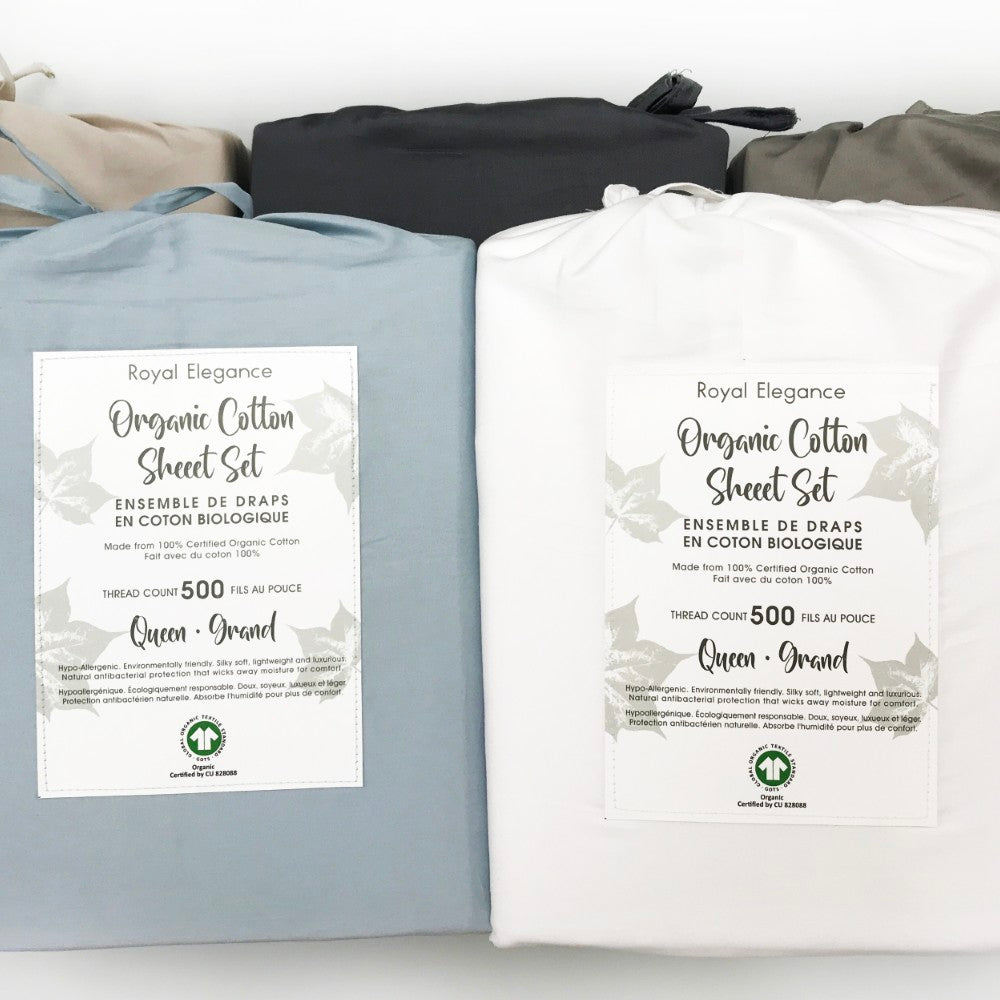 TC-500 100% Organic Sheet Set