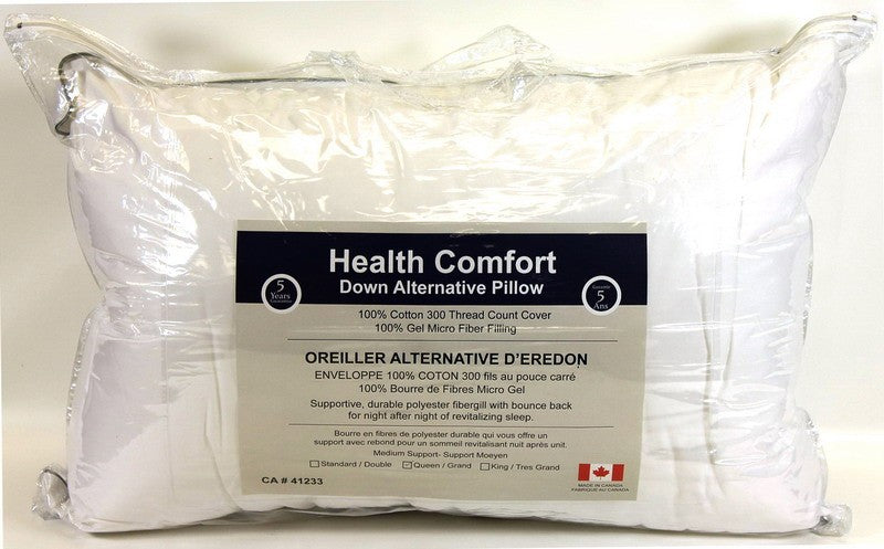 Health Comfort Gussetted Pillow