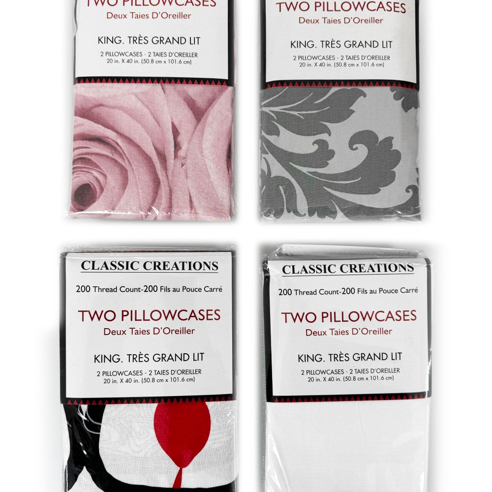 TC-200 50/50 Poly Cotton Pillow Case-Printed