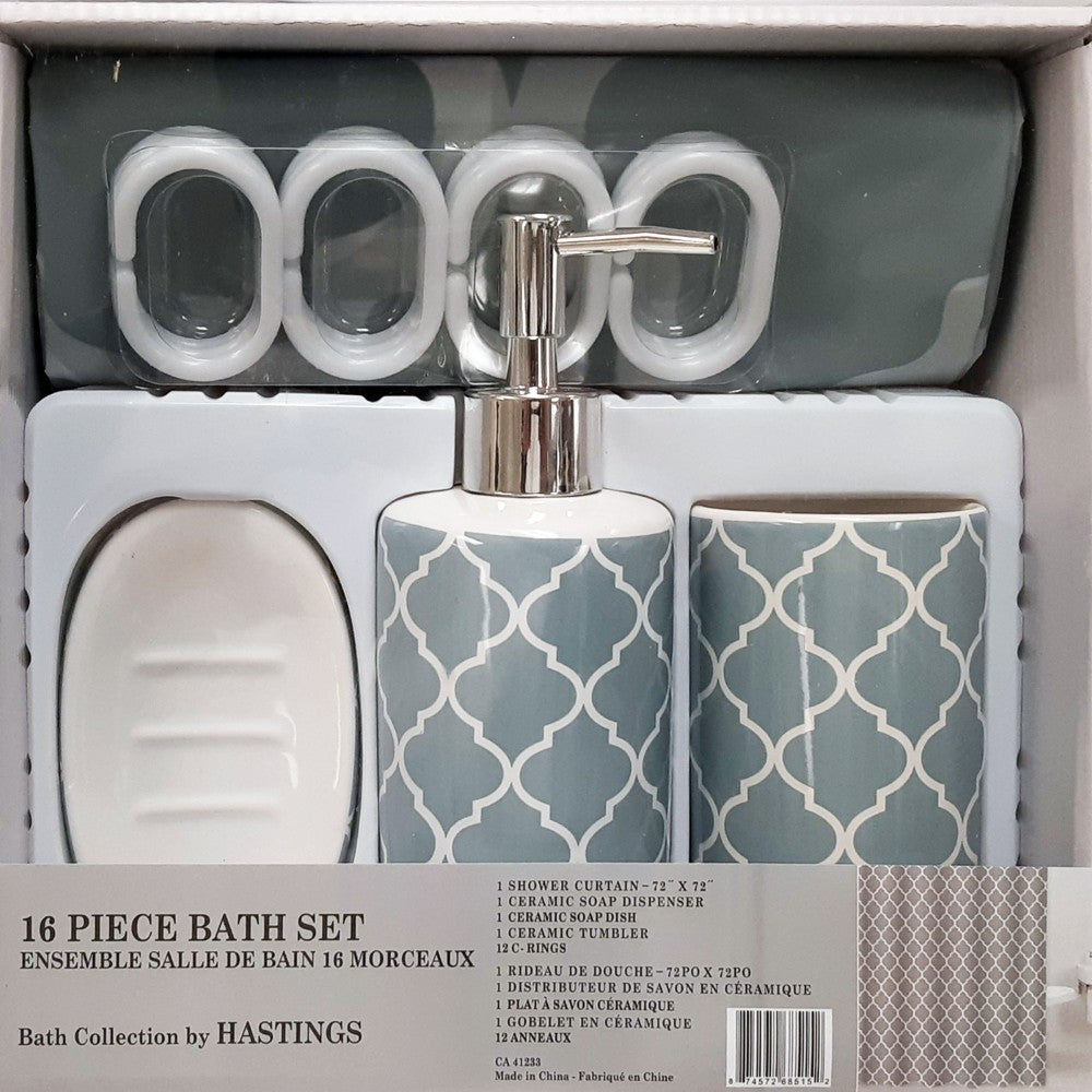 16 Piece Bath Set