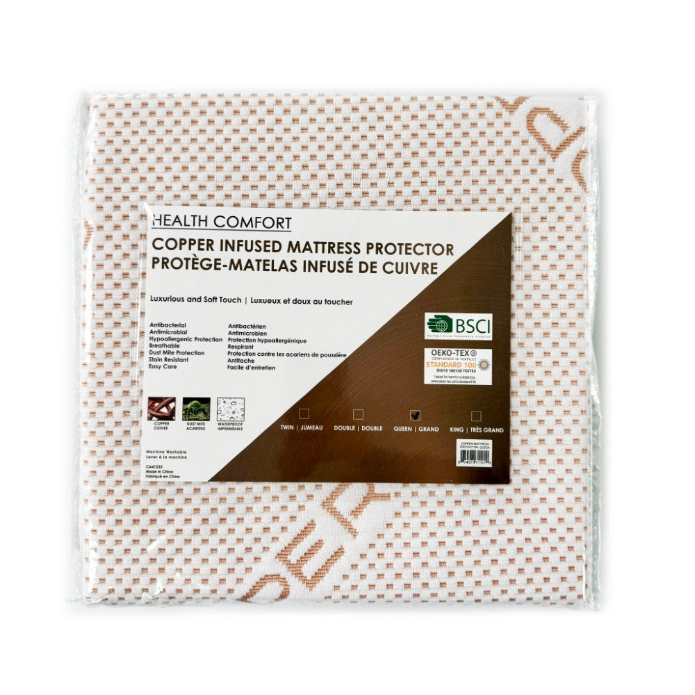 Copper Infused Mattress Protector