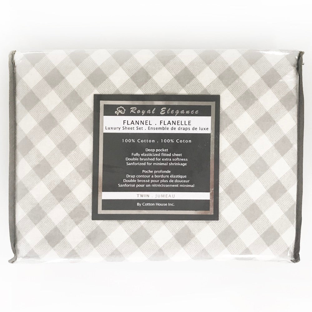 Flannel Sheet Set Printed