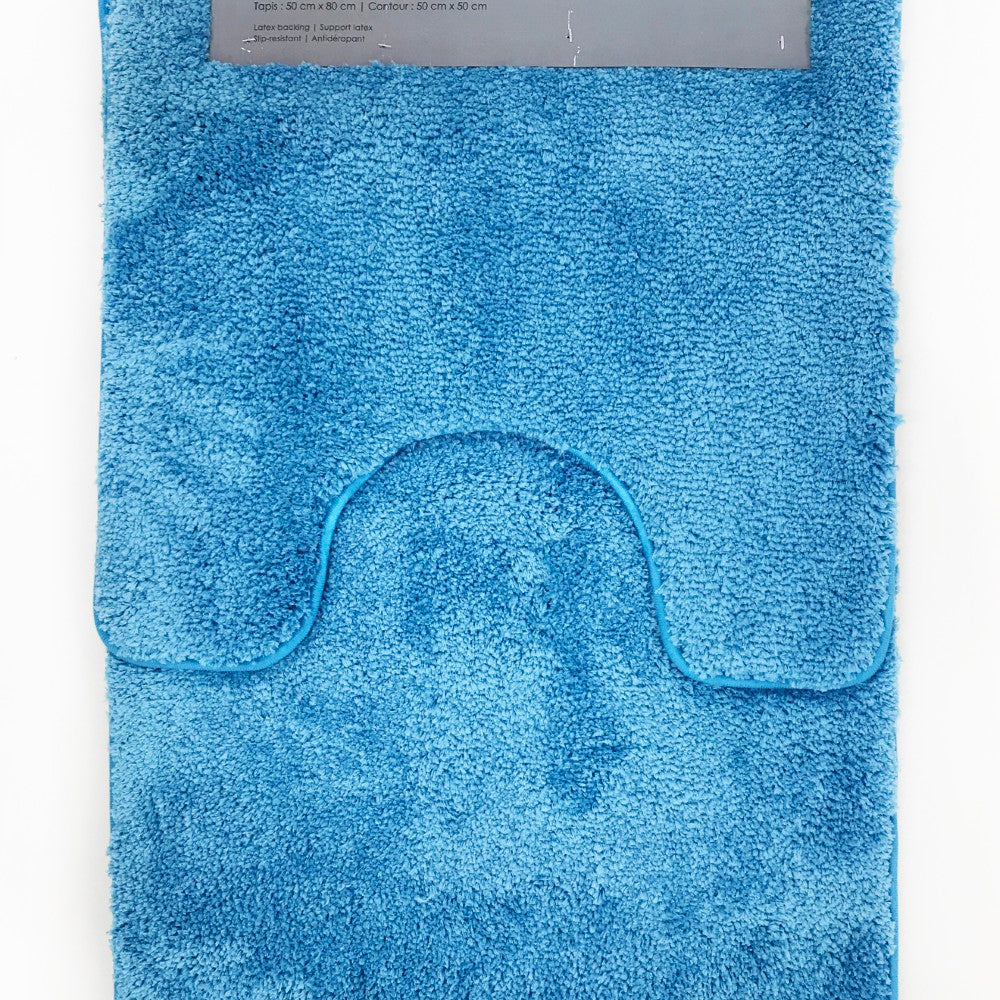 2 Piece Bath Mat Set- STRIPE