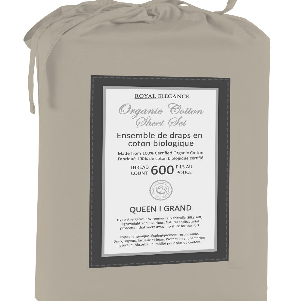 TC-600 Organic Cotton Sheet Set