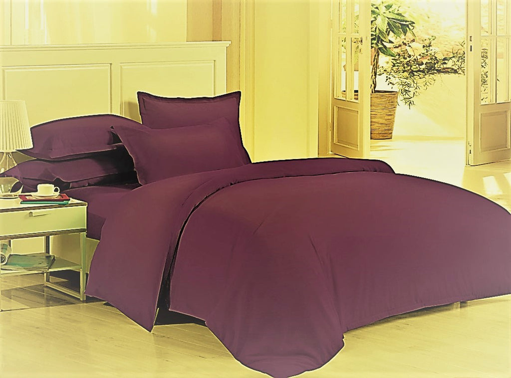 Duvet Cover Set- Microfiber Solid