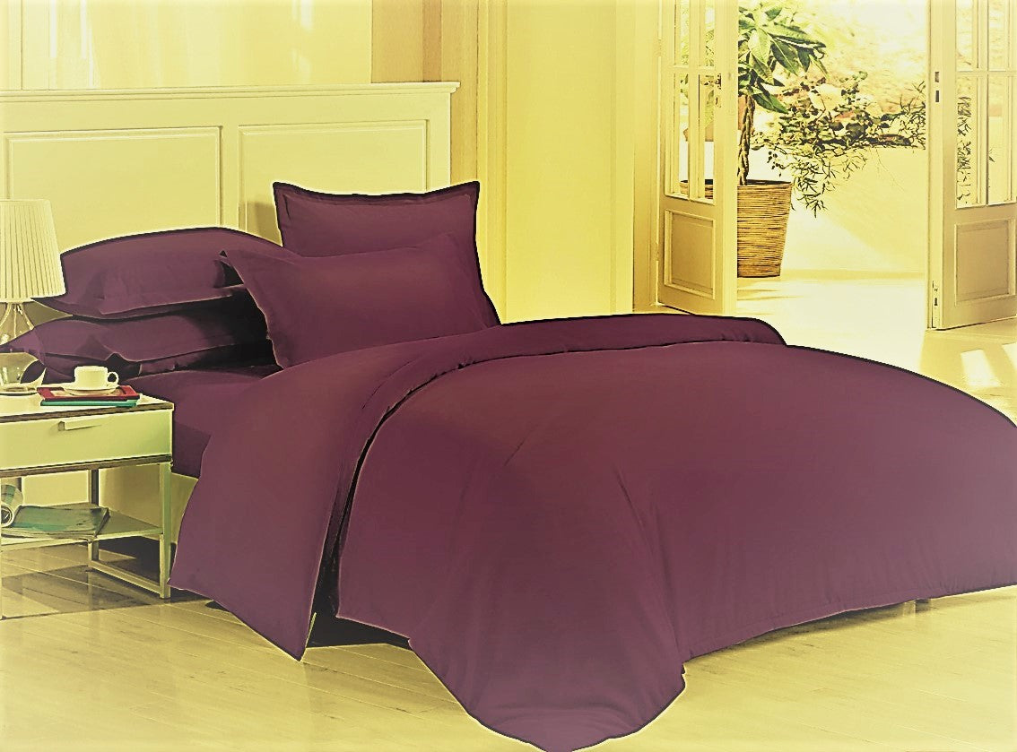 Duvet Cover Set- Microfiber Solid