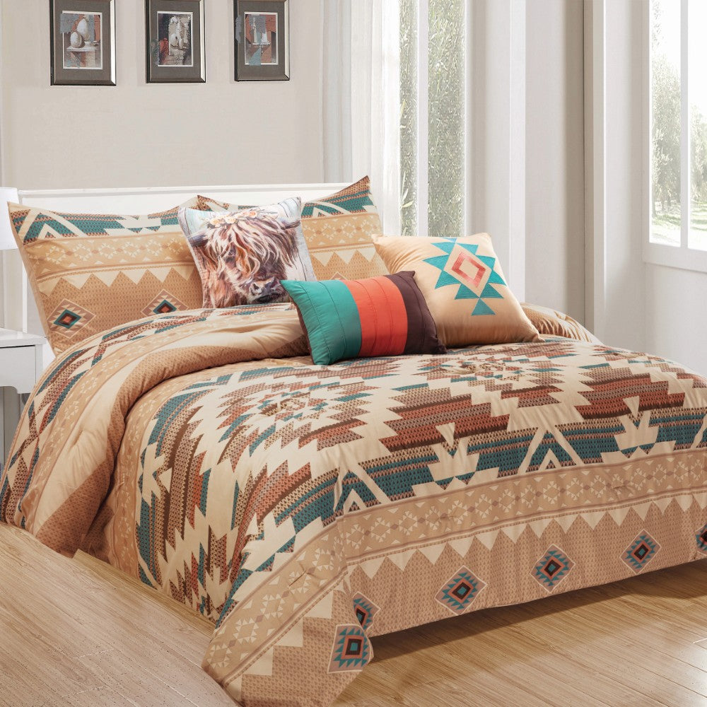 6PC Comforter Set-Southwest