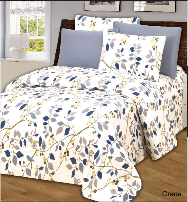 Swiss Collection Duvet Cover Set - Microfiber Printed