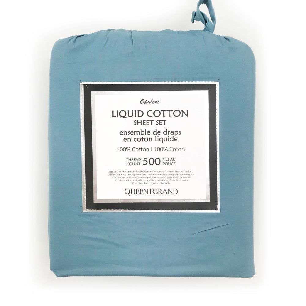 Sheet Set, TC-500, 100% Liquid Cotton