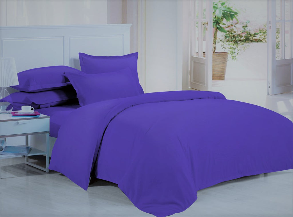 Duvet Cover Set- Microfiber Solid
