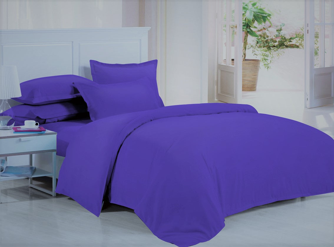Duvet Cover Set- Microfiber Solid