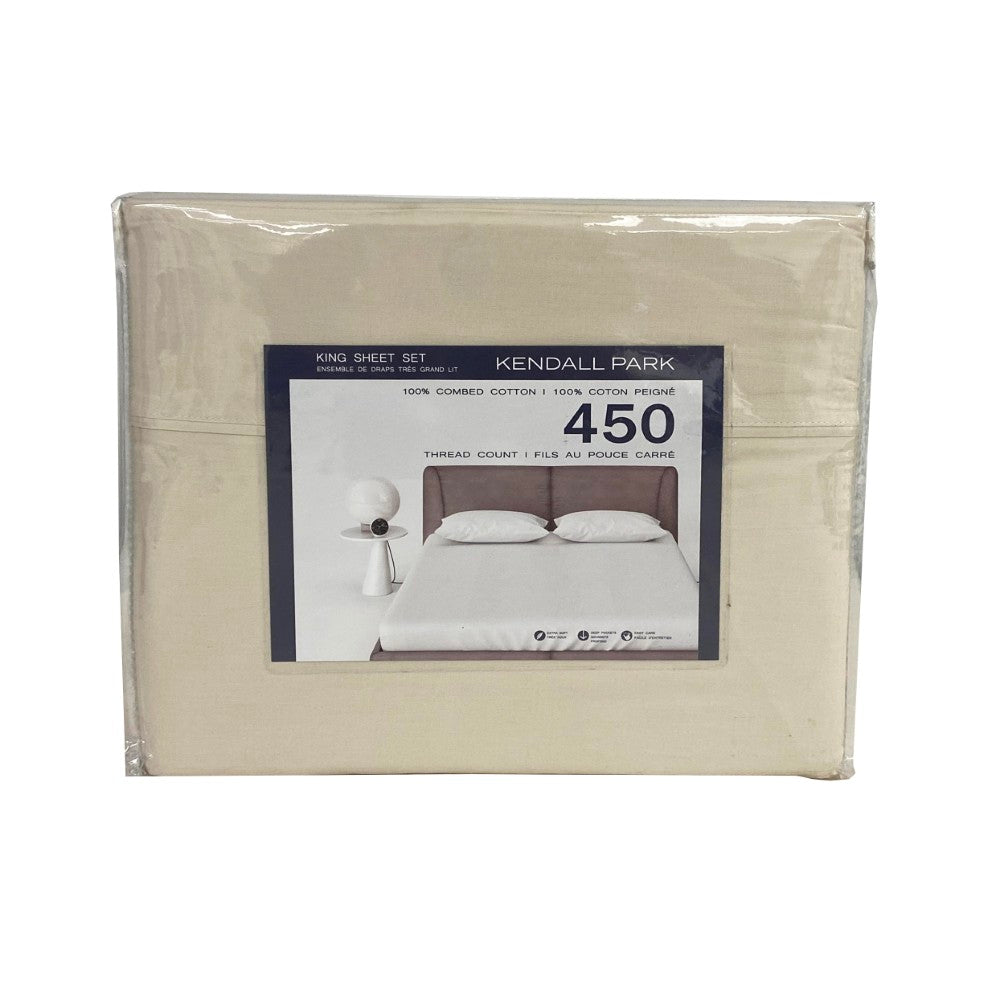 TC-450 100% Combed Cotton Sheet Set