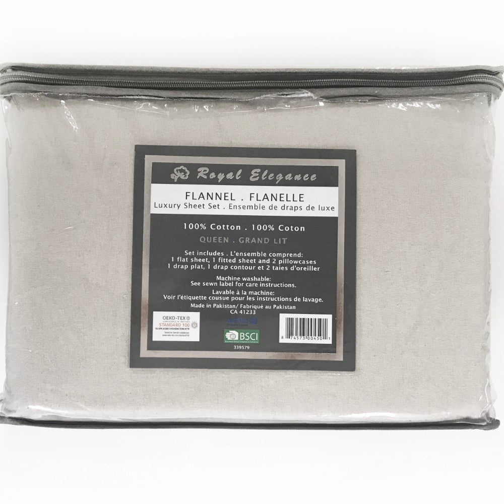 Flannel Sheet Set Solid