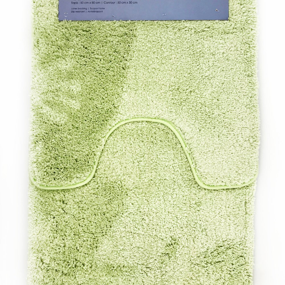 2 Piece Bath Mat Set- STRIPE