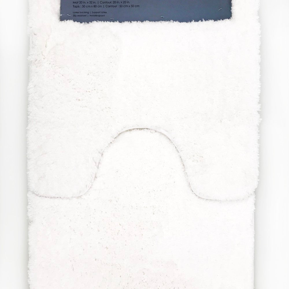 2 Piece Bath Mat Set- STRIPE