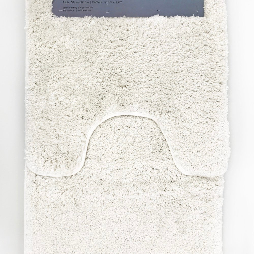 2 Piece Bath Mat Set- STRIPE