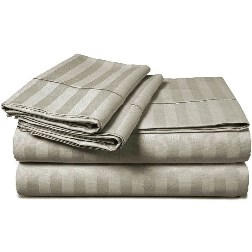 TC-450 Stripe White Sheet Set