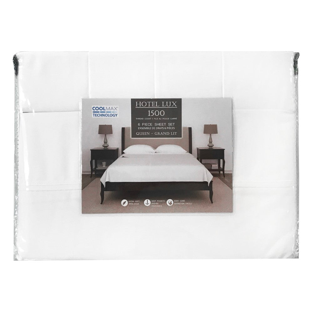 Hotel Lux TC-1500 Coolmax Sheet Set