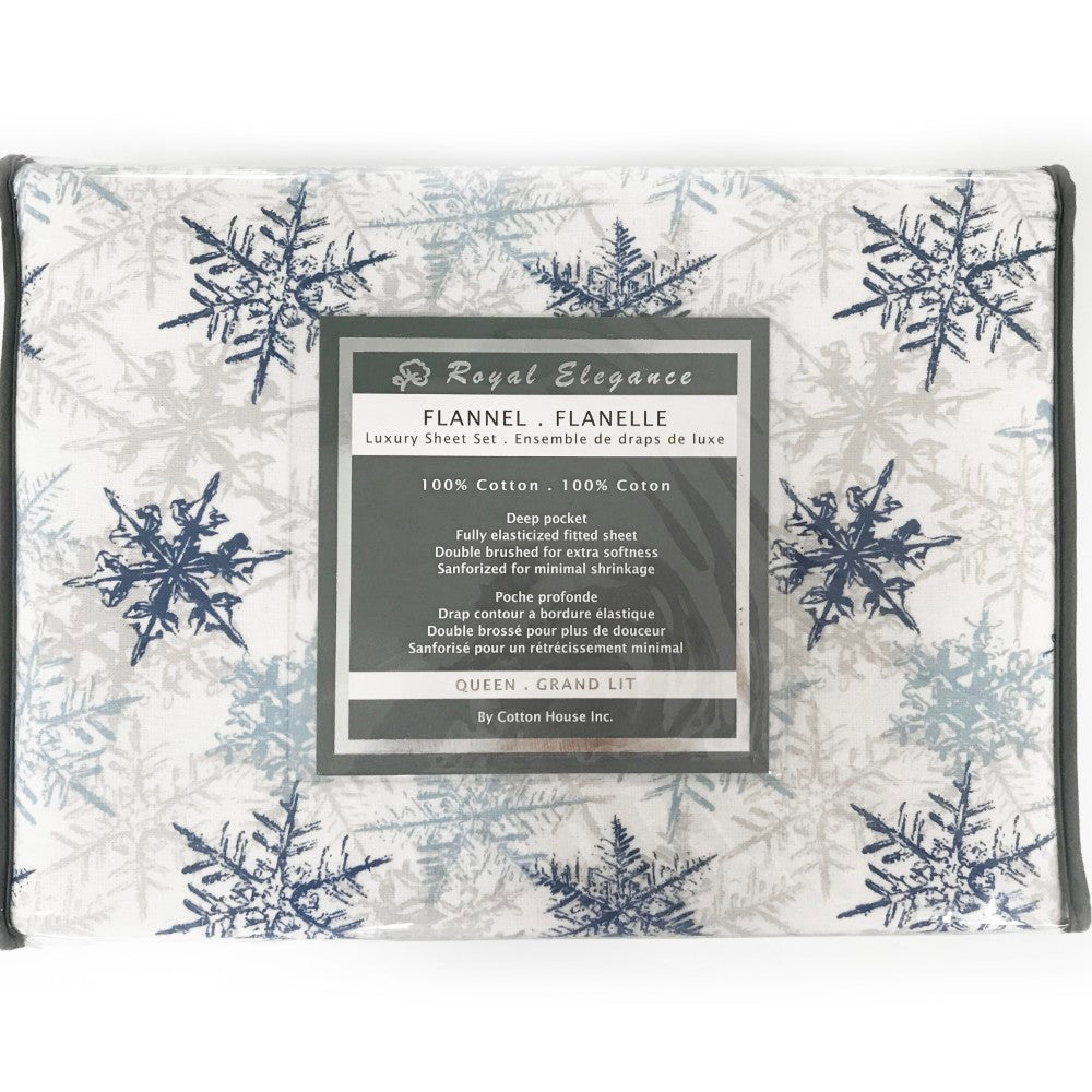 Flannel Sheet Set Printed