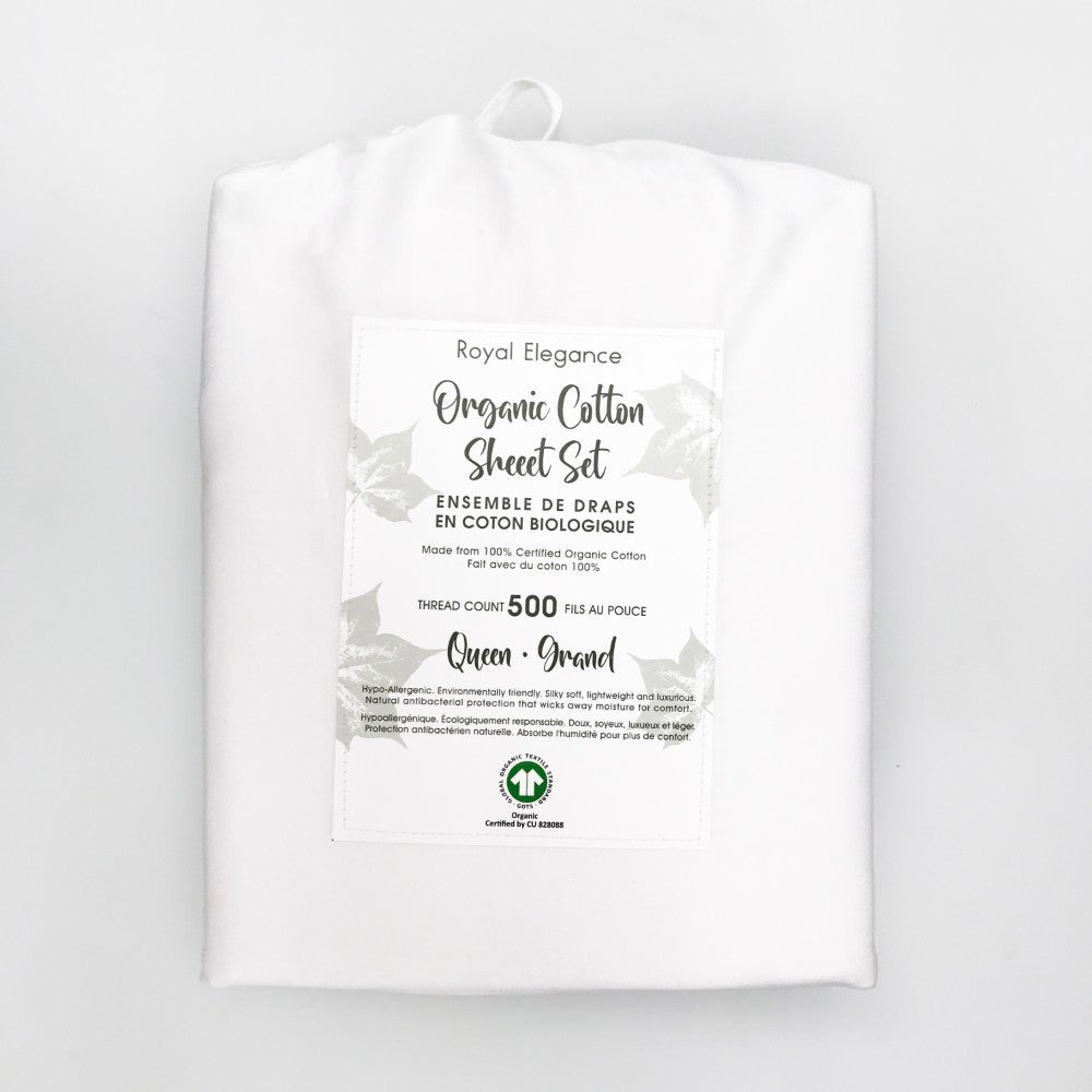 TC-500 100% Organic Sheet Set