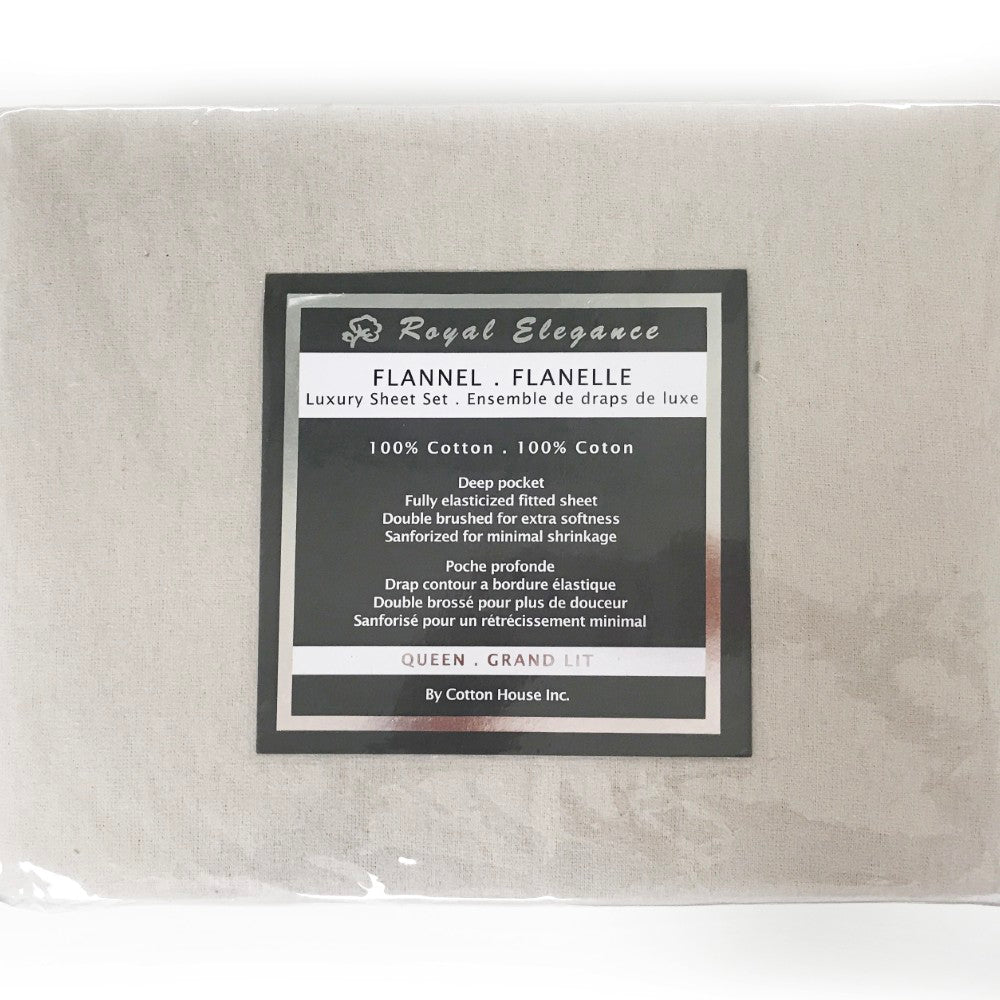 Flannel Sheet Set Printed