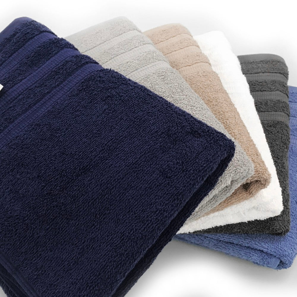 Hotel Comfort -Bath Towel Ring Spun with Dobby Border. 5 Dozen per Box.